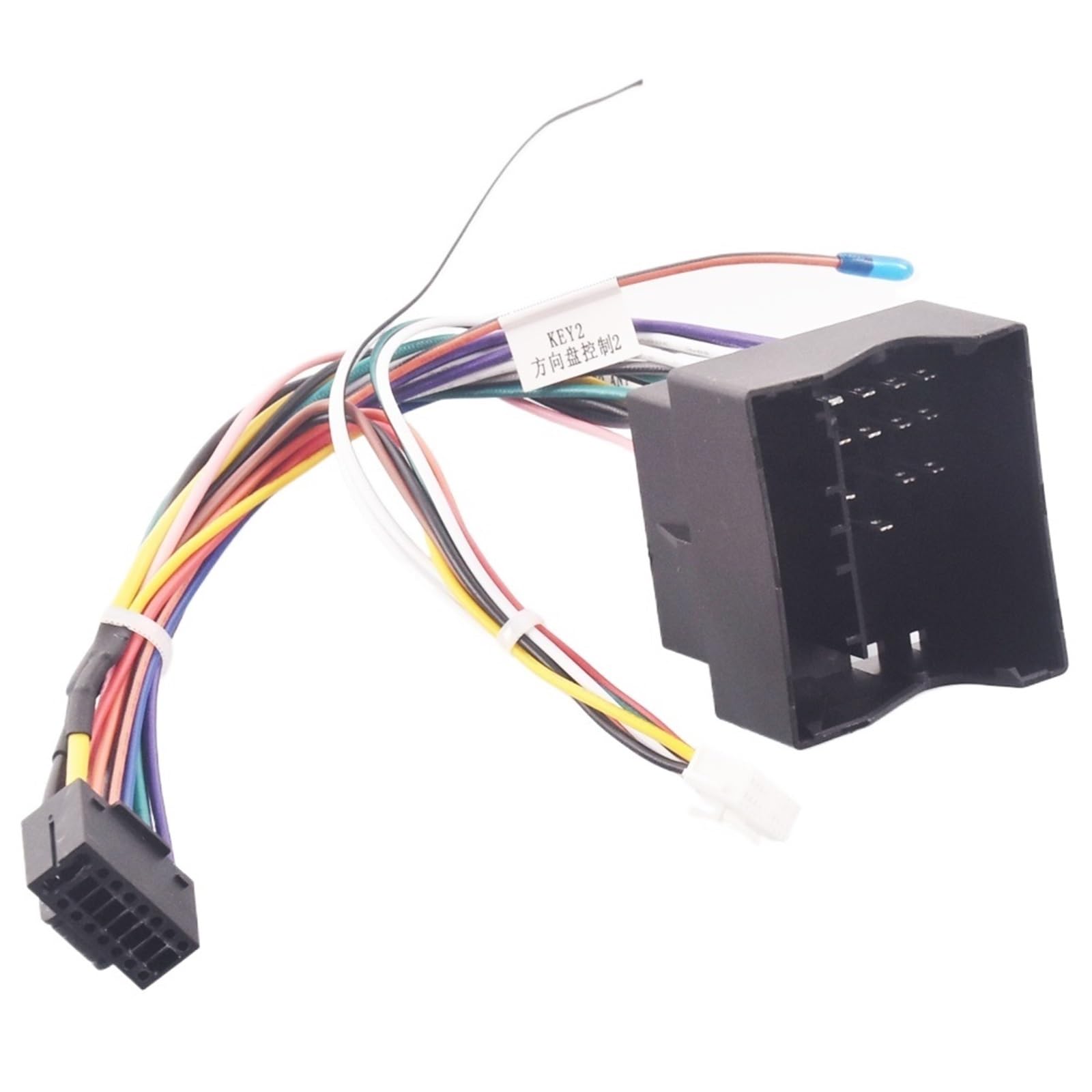 Stereo-Kabelbaum Autoradio-Stereo-Kabelbaum-Kabeladapter Android 16-polig, for Ford, for Focus Mk2 Mondeo Mk4 C-Max Fiesta Fusion(Cables) von CGHUN