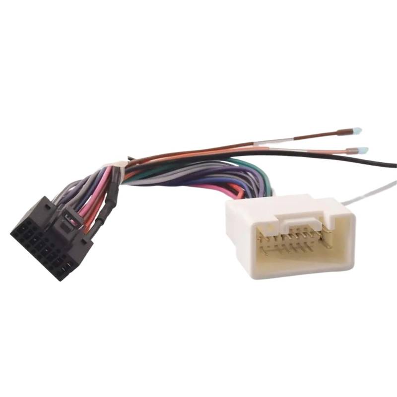 Stereo-Kabelbaum Autoradio-Stereo-Kabelbaum-Kabeladapter Android 16-polig, for Mitsubishi, for Lancer 2007+ Outlander Pajero ASX von CGHUN