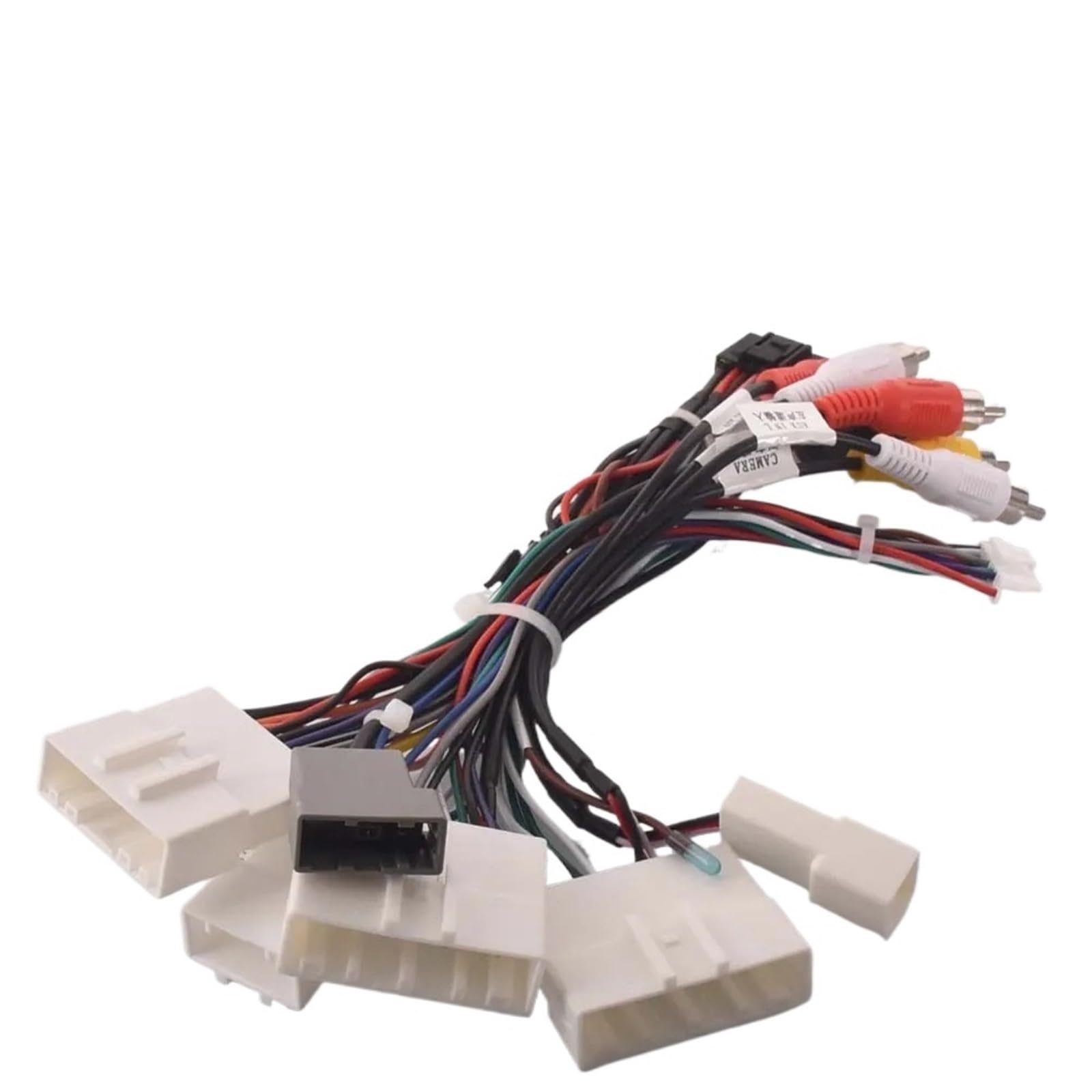 Stereo-Kabelbaum Autoradio-Stereo-Kabelbaum-Kabeladapter Android 16pin, for Nissan, for Juke Altima Sunny Teana Qashqai Xtrail Tiida Bluebird von CGHUN