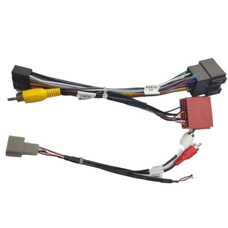 Stereo-Kabelbaum Autoradio-Stereo-Kabelbaum-Kabeladapter Android 16pin Power, for Lada, for Vesta 2006-2016 von CGHUN