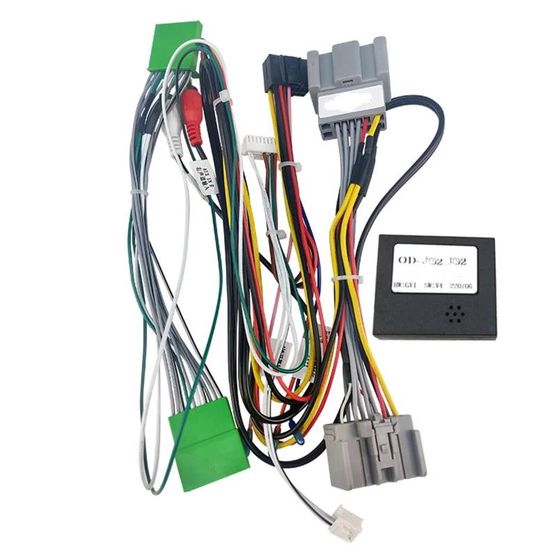 Stereo-Kabelbaum Autoradio-Stereo-Kabelbaumkabel, niedrige Version, for Volvo, for S90 XC90 2008-2013, Android-Navigationssystem von CGHUN