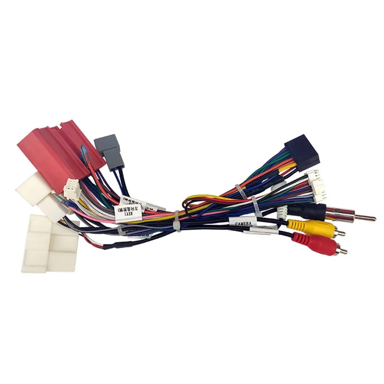 Stereo-Kabelbaum Autoradio-Stereo-Kabelbaumkabel Android 16-polig, for Mazda, for CX-5 CX5 2012-2016(Cables) von CGHUN