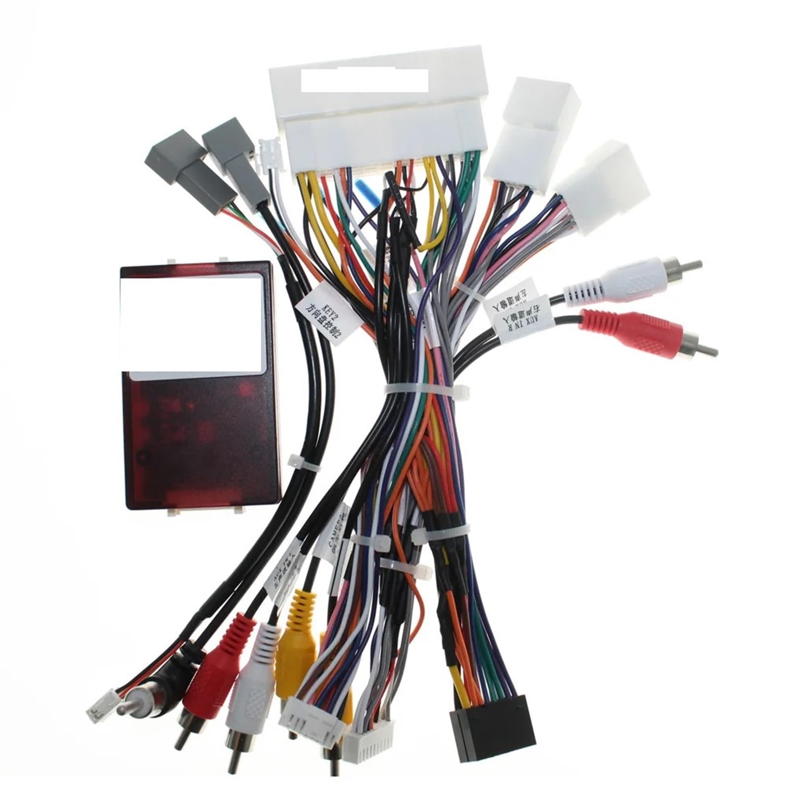 Stereo-Kabelbaum Autoradio-Stereo-Kabelbaumkabel Canbus Android 16-polig, for Hyundai, for Sonata 9, for KIA, for KX5 KX7 2016+ Stereo-Kabelbaum Autoradio-Stereo-Kabelbaumkabel Canbus Android 16-polig, for Hyundai, for Sonata 9, for KIA, for KX5 KX7 2016+ von CGHUN