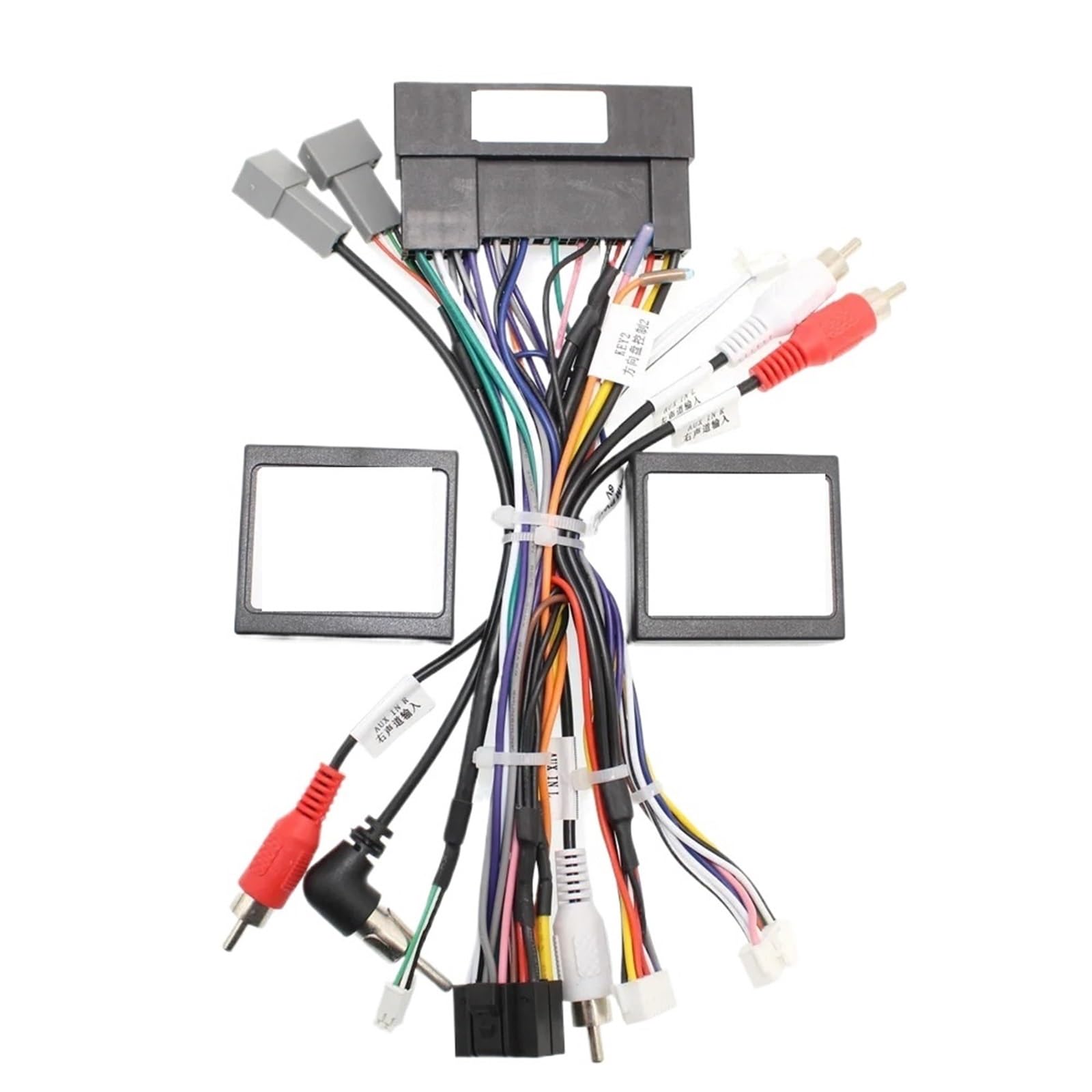 Stereo-Kabelbaum Autoradio-Stereo-Kabelbaumkabel Canbus Android 16pin, for Hyundai, for IX35 2010-2015, for Sonata 8 Santafe, for Kia, for K3 Stereo-Kabelbaum Autoradio-Stereo-Kabelbaumkabel Canbus Android 16pin, for Hyundai, for IX35 2010-2015, for Sonata 8 Santafe, for Kia, for K3 von CGHUN