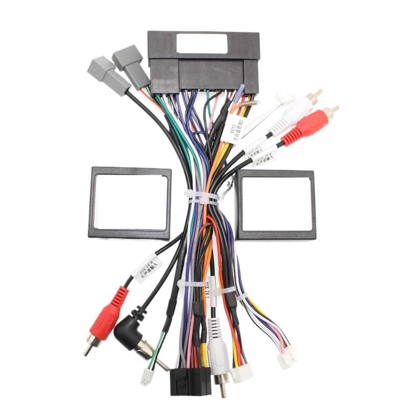 Stereo-Kabelbaum Autoradio-Stereo-Kabelbaumkabel Canbus Android 16pin, for Hyundai, for IX35 2010-2015, for Sonata 8 Santafe, for Kia, for K3 von CGHUN