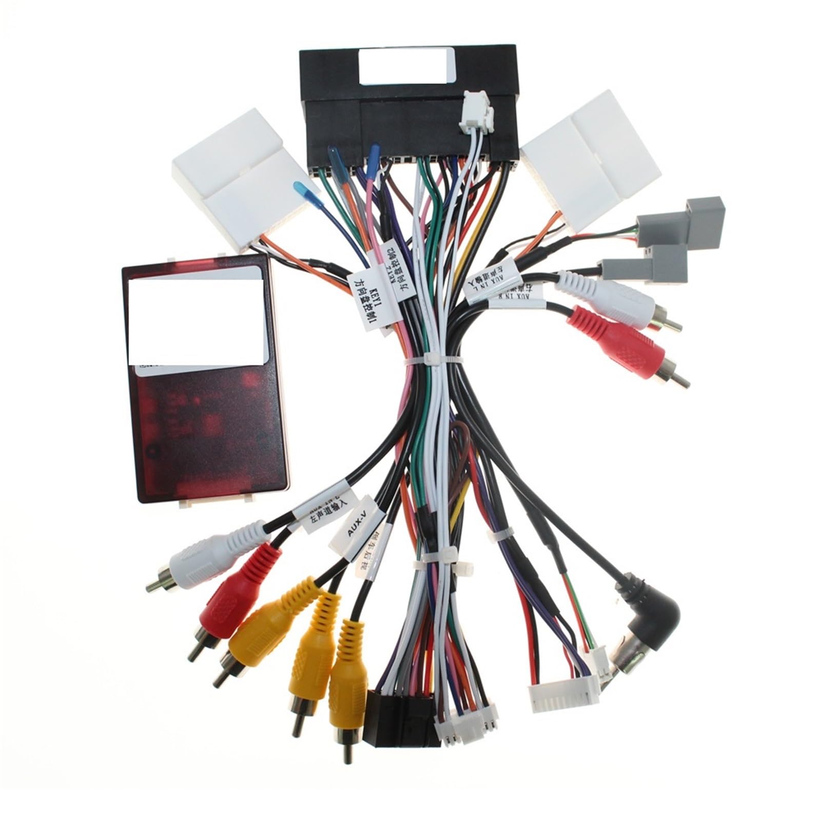 Stereo-Kabelbaum Autoradio-Stereo-Kabelbaumkabel Canbus Android 16pin, for Hyundai, for Santa Fe, for Kia, for Sportage K3 Sorento Cerato Stereo-Kabelbaum Autoradio-Stereo-Kabelbaumkabel Canbus Android 16pin, for Hyundai, for Santa Fe, for Kia, for Sportage K3 Sorento Cerato von CGHUN