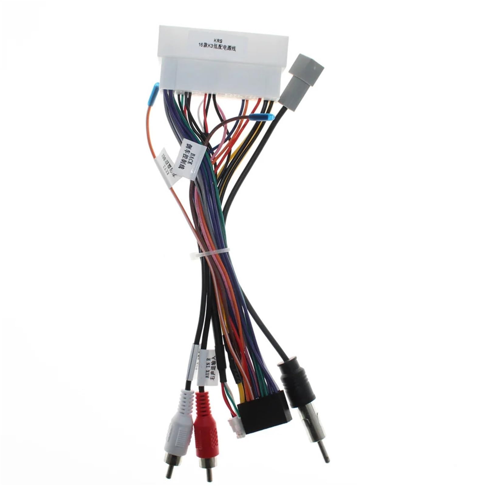 Stereo-Kabelbaum Autoradio-Stereo-Kabelbaumkabel Canbus Android 16pin, for Kia, for K3 Pegas KX5 Sportage, for Hyundai, for Elantra von CGHUN