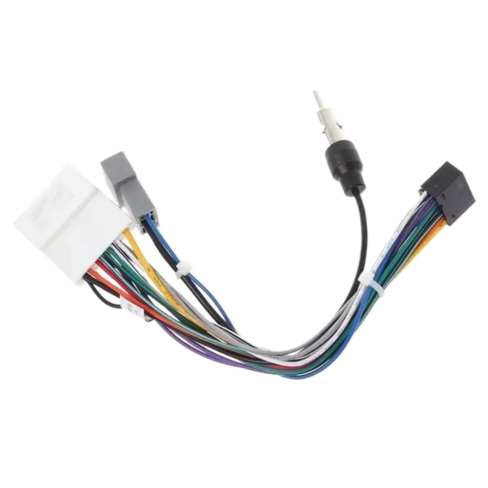 Stereo-Kabelbaum Weiblicher Kabelbaum Autoradio-Adapterstecker Kabelstecker, for Nissan, for X-Trail Qashqai Tiida Altima Pathfinder von CGHUN