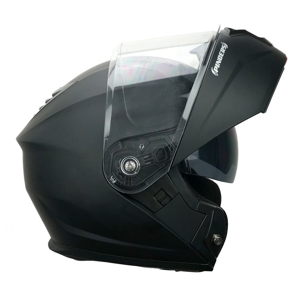 CGM Modularer Helm, 507A Pincers Mono, mattschwarz, L (59-60 cm) von CGM