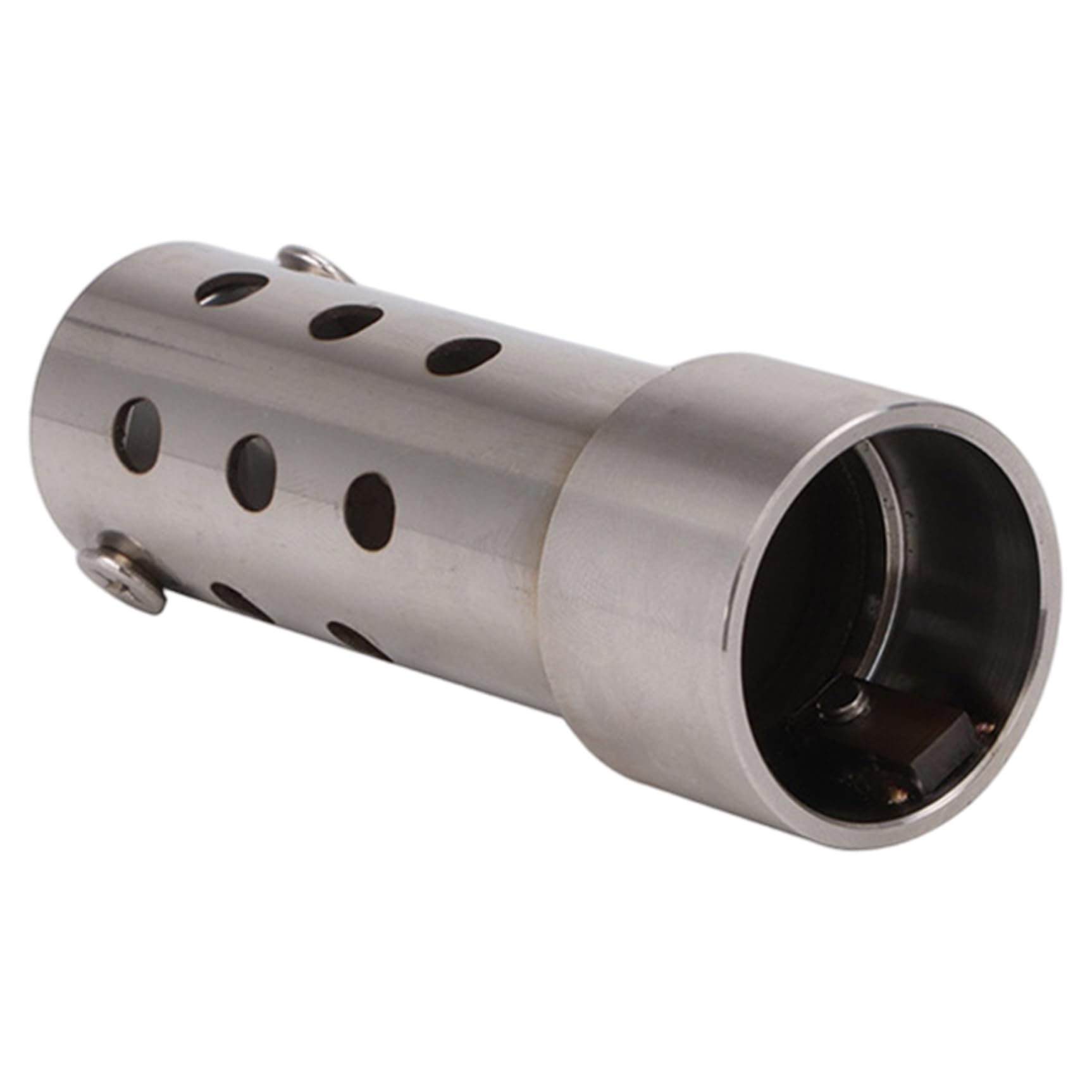Abgas -Schalldämpfer 30mm Edelstahl Motorradmuffler Wärmeresistentgenerator Schalldämpfer Abnehmbares Motorrad Auspuffle von CGTQROVR