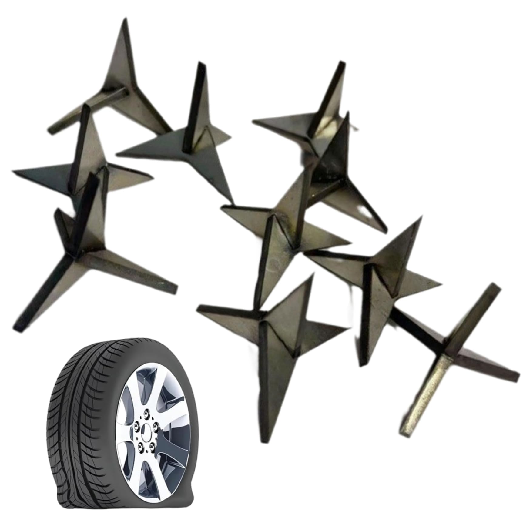 CGTQROVR 20pcs Reifenpunktionspikes Anti-Bird-Reifen Spikes Hochleistungs-tragbare und leichte Tool des Schutzgebiete CGTQROVR 20pcs Reifenpunktionspikes Anti-Bird-Reifen Spikes Hochleistungs-tragbare und leichte Tool des Schutzgebiete von CGTQROVR