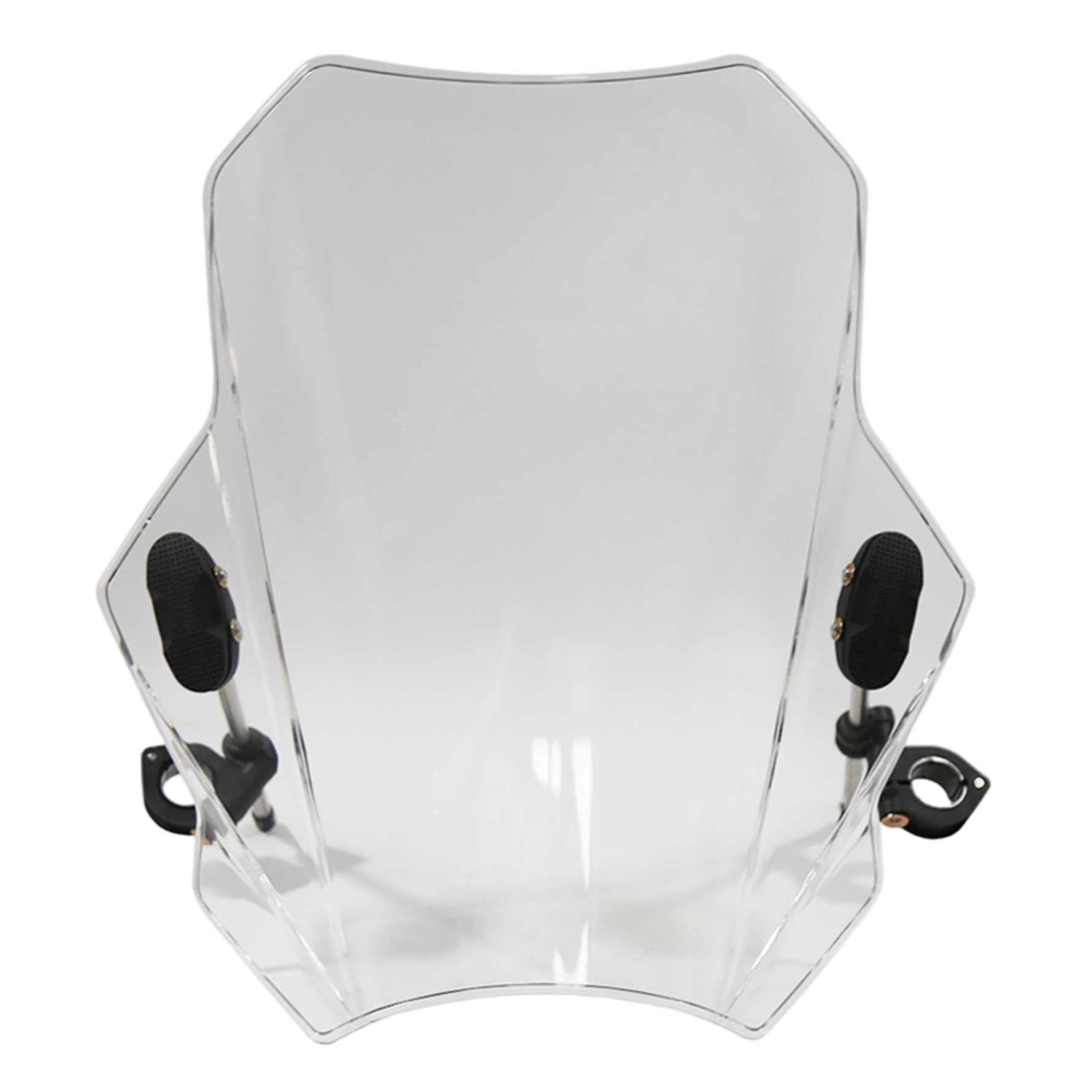 CGTQROVR Motorrad Windschutzscheibe Universal Clip auf Wind Defflektor transparente Wind Deflektor Clips für Motorradsportbikes Roller Autozubehör CGTQROVR Motorrad Windschutzscheibe Universal Clip auf Wind Defflektor transparente Wind Deflektor Clips für Motorradsportbikes Roller Autozubehör von CGTQROVR