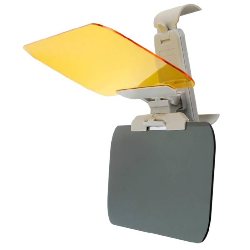 Sun Visor Extender 2 in 1 Anti-Blendauto Visor Extender Sun Blocker für Tag ＆ Nachtverstellbares Angle Car Accessoires mit einem einziehbaren Clip von CGTQROVR