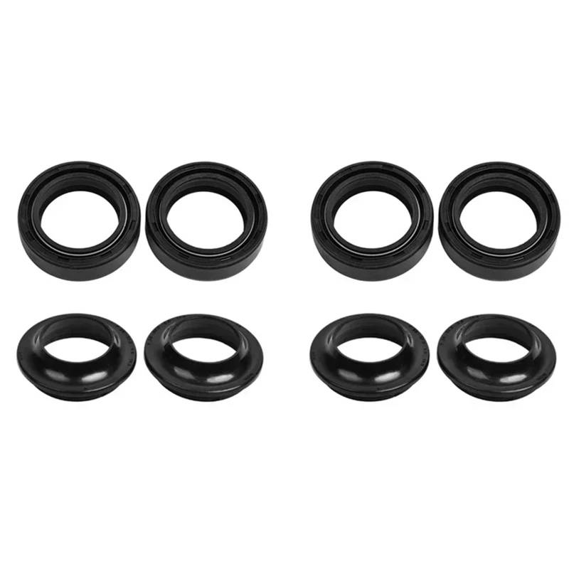 26x37x10,5 26 37 26 * 37 Motorrad Gabel Dämpfer Öl Dichtung Halterungen Staub Abdeckung for CP50 FS50 FS50T FS50X SNIP FS CP 50(4pc Seal 4pc Cover) von CGZWFERA