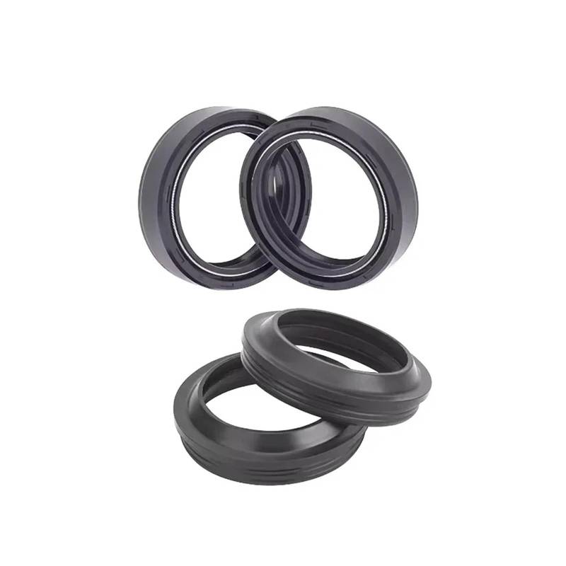 30x40,5 Front Shock Gabel Dämpfer Welle Staub Öl Dichtung Halterungen for HT TD ASPIRE ARROW 125 HT125-4F HT125 TD125 TD125-43(2pc Seal 2pc Cover) von CGZWFERA