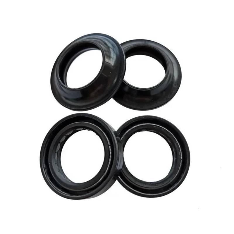 35x48x11 Front Shock Gabel Dämpfer Welle Öl Dichtung Halterungen 35 48 mm Staub Abdeckung for R850C R850 R 850 C R850GS R 850 GS R R850R(2pc Seal 2pc Cover) von CGZWFERA