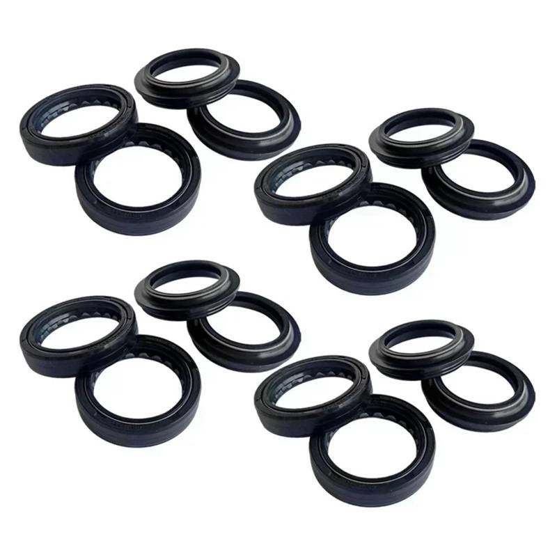 41x54x11mm Front Shock Gabel Dämpfer Welle Öl Staub Dichtung Halterungen for DAVIDSON FLHS 1340 FLHT ELECTRA GLIDE STANDARD SPORT(8pc Seal 8pc Cover) von CGZWFERA