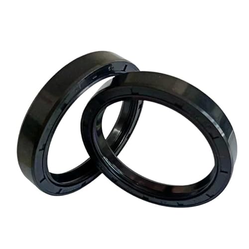 48x60x10mm Front Shock Gabel Dämpfer Welle Öl Dichtung Halterungen for DAVIDSON FXDWG 1340 Dyna Wide Glide FXDB Street Bob 1584(2pc oil seal) von CGZWFERA