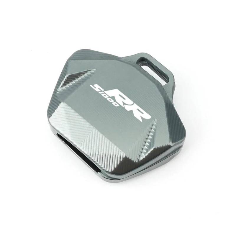 Für B&MW S1000RR S1000 RR S 1000RR HP4 HP2 Schlüssel Fall Abdeckung Shell Keychain Motorrad(Titanium) von CHANGBOY
