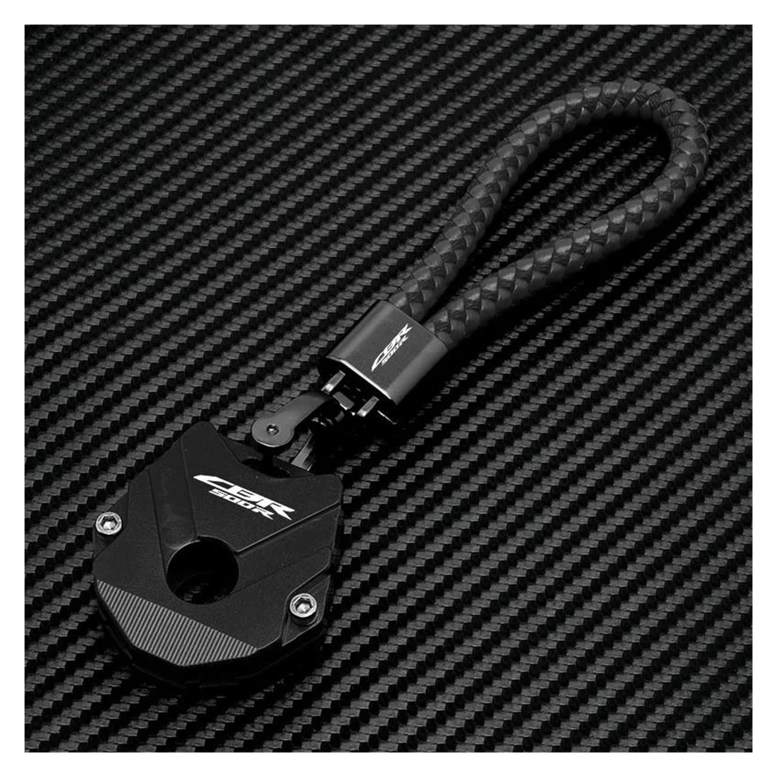 Für H&ONDA CBR500R CBR500 R CBR 500R 2013-2022 2021 Universal Alle Jahr Motorrad Schlüssel Abdeckung Fall Shel(Black2) von CHANGBOY