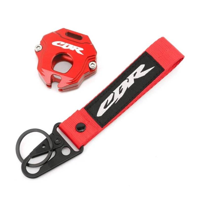 Für H&ONDA CBR650R CBR600RR CBR1000RR CBR500R CBR 650R 600RR 1000RR 250RR Schlüssel Fall Abdeckung Shell Keychain(Red2) von CHANGBOY