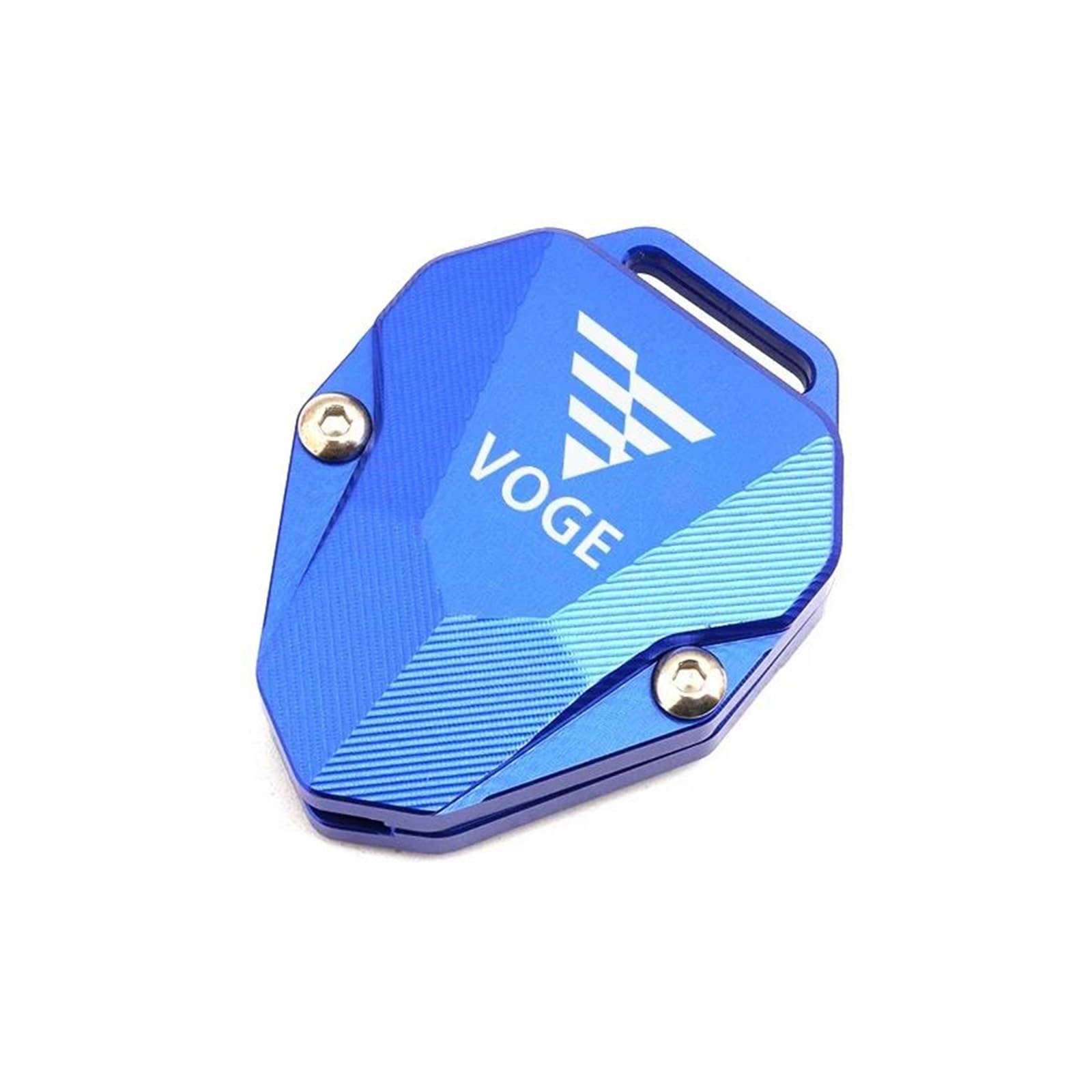 Für VOGE 525R 250RR 300RR 300AC 500AC 650DS 250 300 RR 500 AC Schlüssel Abdeckung Fall Shell Abzeichen Schlüsselring(Blue) von CHANGBOY