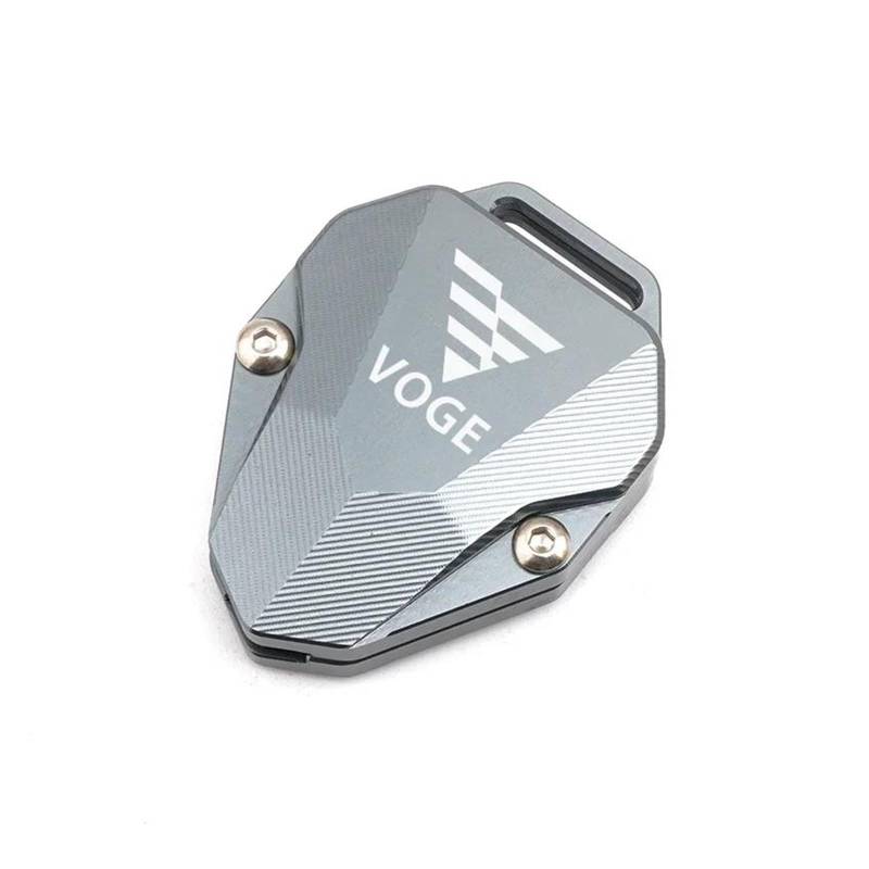 Für VOGE 525R 250RR 300RR 300AC 500AC 650DS 250 300 RR 500 AC Schlüssel Abdeckung Fall Shell Abzeichen Schlüsselring(Gray) von CHANGBOY