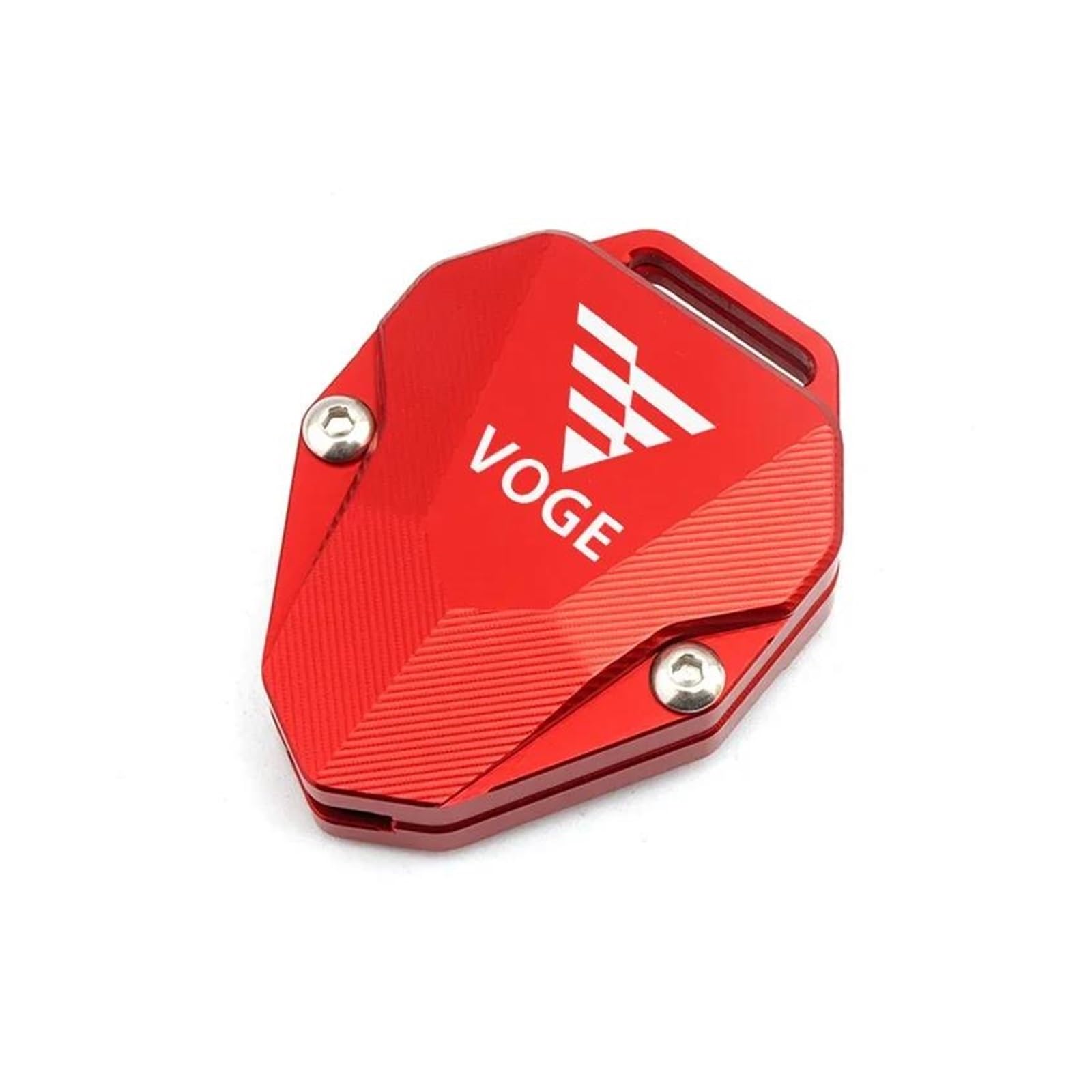 Für VOGE 525R 250RR 300RR 300AC 500AC 650DS 250 300 RR 500 AC Schlüssel Abdeckung Fall Shell Abzeichen Schlüsselring(Red) von CHANGBOY