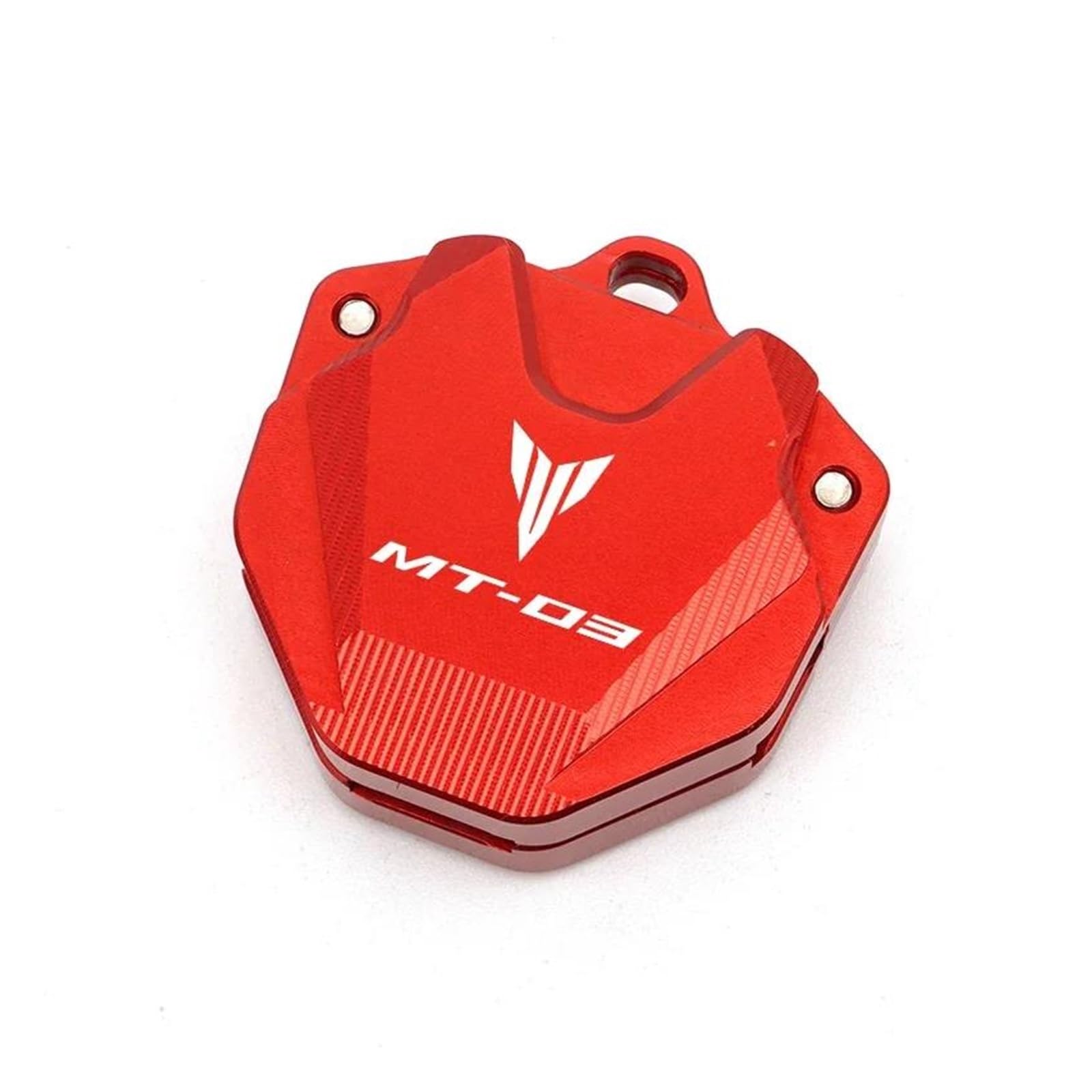 Für YAM&AHA MT03 MT-03 2019-2024 2023 2022 Motorrad Schlüssel Fall Abdeckung Schutzhülle Schlüsselring(Red) von CHANGBOY