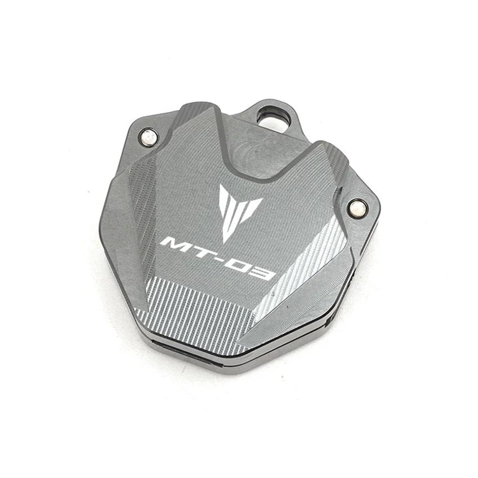 Für YAM&AHA MT03 MT-03 2019-2024 2023 2022 Motorrad Schlüssel Fall Abdeckung Schutzhülle Schlüsselring(Titanium) von CHANGBOY