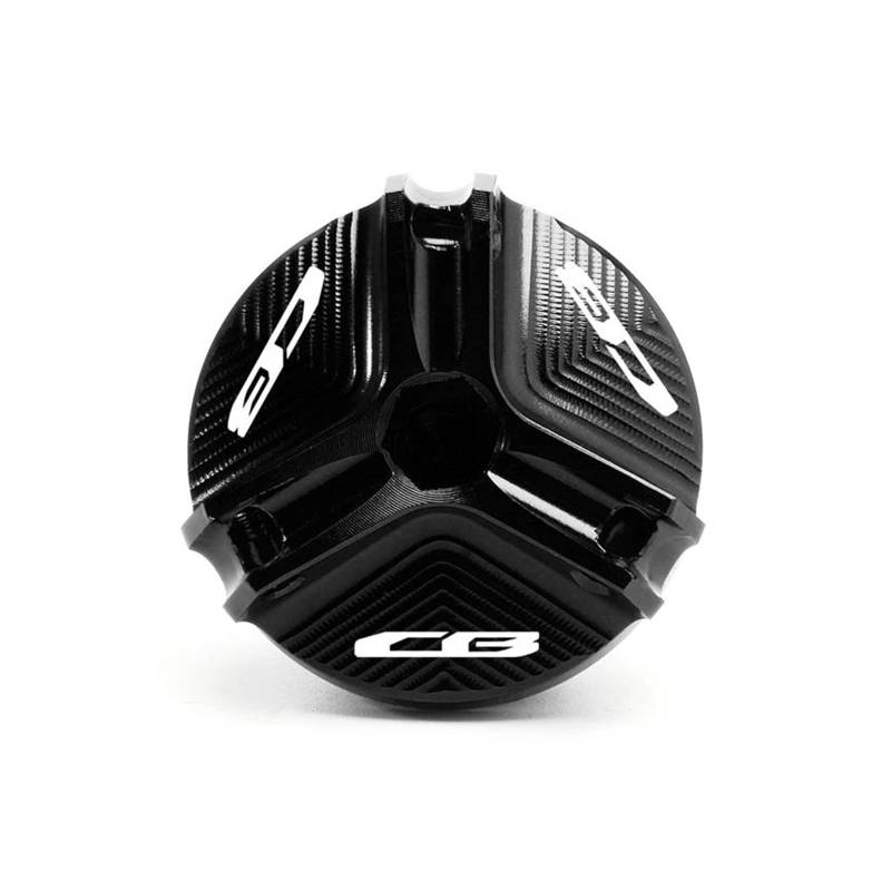 Kraftstofftank-Schraubenabdeckung Für H&ONDA CB650R CB1000R CB1000RR CB1100 CB500F CB500X CB600F CB650F 900F Motoröl-Einfülldeckel(Black) von CHANGBOY