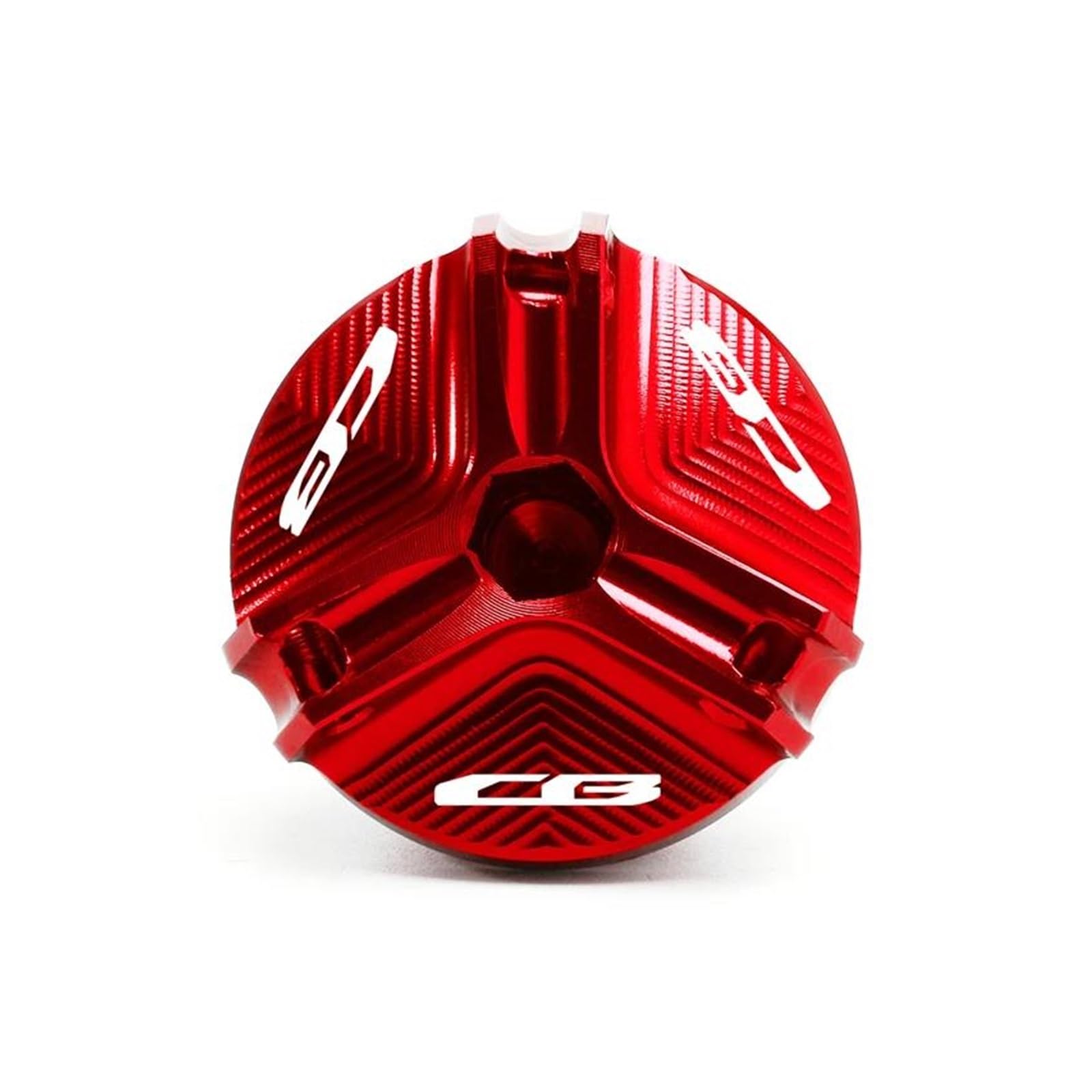 Kraftstofftank-Schraubenabdeckung Für H&ONDA CB650R CB1000R CB1000RR CB1100 CB500F CB500X CB600F CB650F 900F Motoröl-Einfülldeckel(Red) von CHANGBOY
