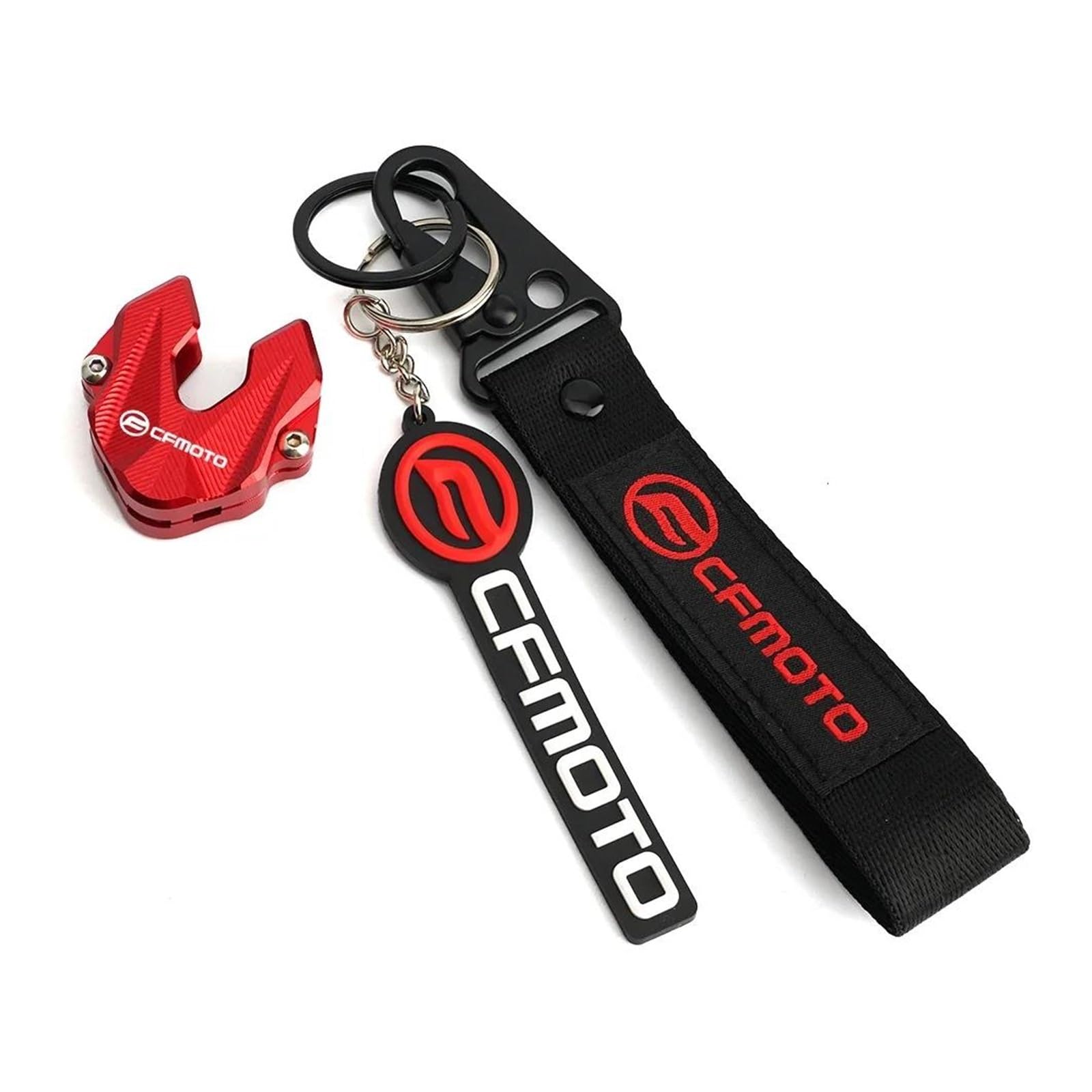 Motorrad Schlüssel Abdeckung Fall Shell Schlüsselbund Schlüsselbund Für Cfmoto CF Motorcycle CLX700 700mt 800mt 450MT 450SS 450NK 650MT(Red2) von CHANGBOY