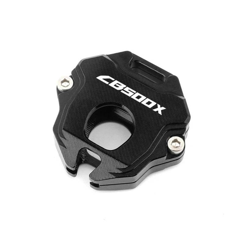 Motorrad Schlüssel Fall Abdeckung Shell Schlüssel Kette Für H&ONDA CB500X CB500 X CB 500X 2013-2024 2023(Black) von CHANGBOY