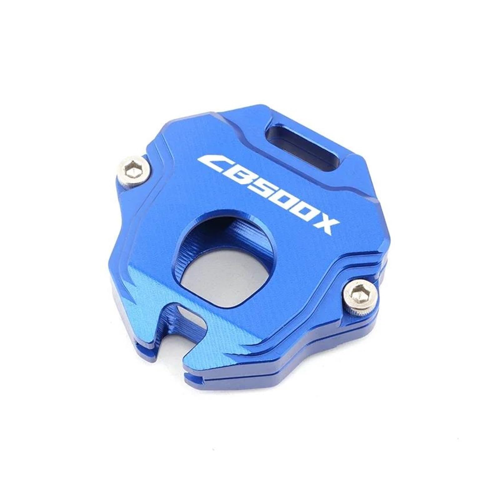 Motorrad Schlüssel Fall Abdeckung Shell Schlüssel Kette Für H&ONDA CB500X CB500 X CB 500X 2013-2024 2023(Blue) von CHANGBOY