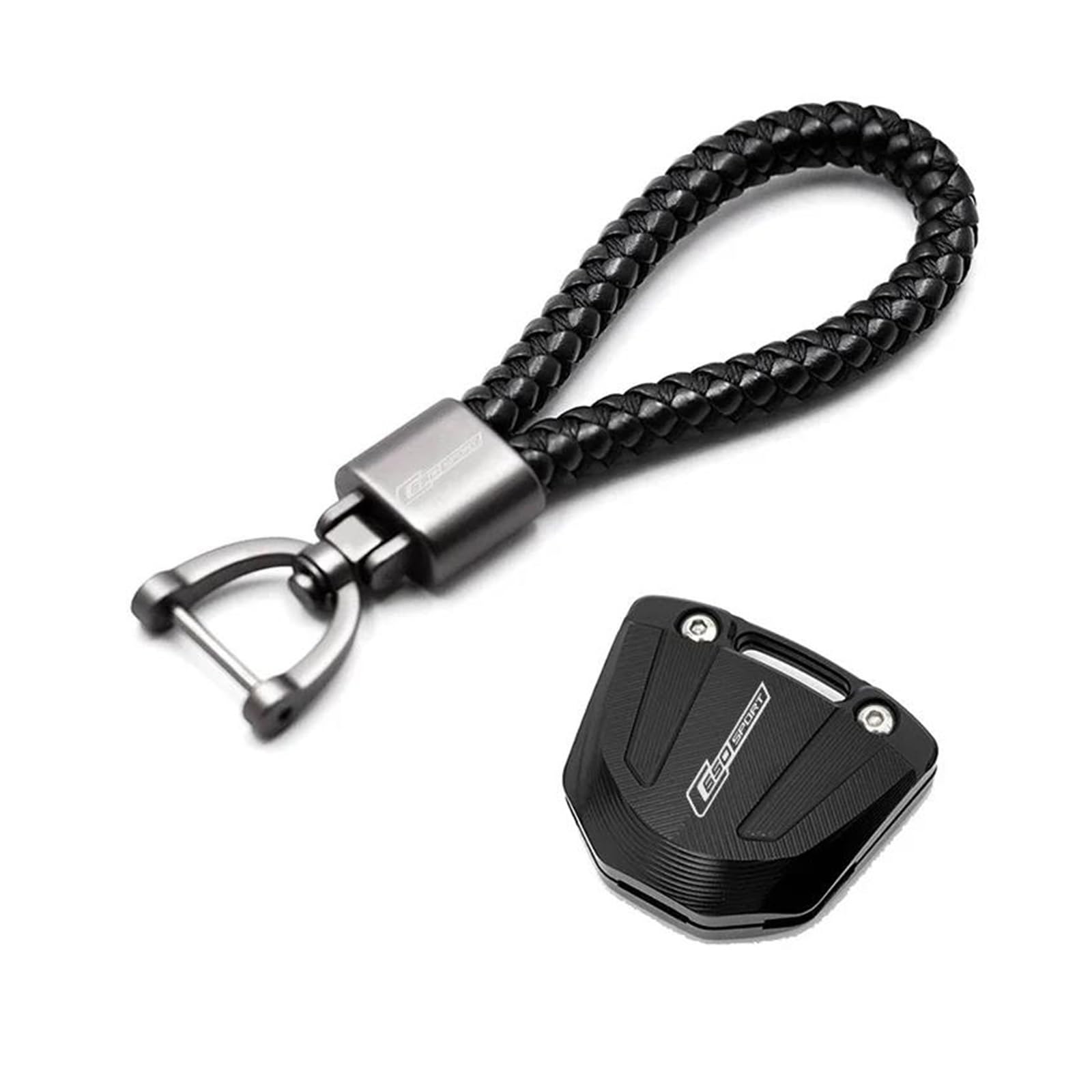 Motorrad Schlüssel Schutzhülle Shell Abdeckung Und Schlüsselbund Schlüsselbund Für B&MW C650sport C650 Sport Alle Jahr(Black2) von CHANGBOY