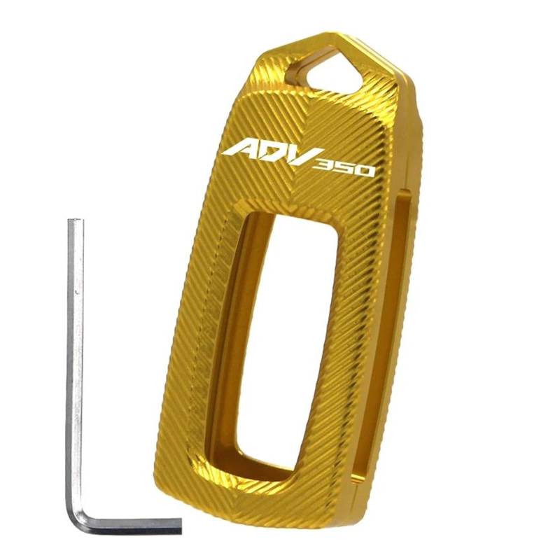 SchlüSselanhäNger Für H&ONDA ADV350 ADV160 VARIO160 ADV 160 350 Keychain Schlüssel Fall Tasche Abdeckung(Gold2) von CHANGBOY