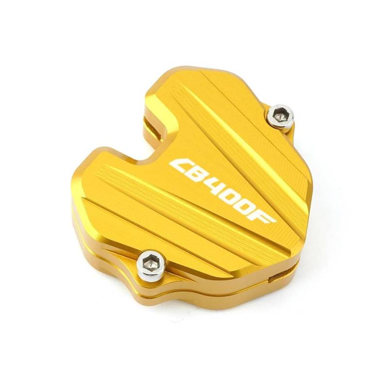 SchlüSselanhäNger Für H&ONDA Cb400X Cb400f CB 400X 400F Schlüssel Abdeckung Shell Fall Kappe Schlüsselbund Schlüsselbund Schlüssel Kette Motorrad(Gold) von CHANGBOY