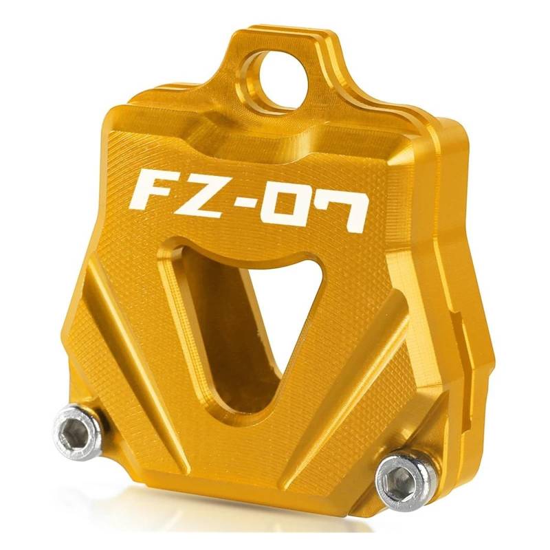 SchlüSselanhäNger Für YAM&AHA FZ07 FZ 07 2015-2017 2016 FZ-07 Motorrad Schlüssel Abdeckung Kappe Schlüssel Fall Shell Zubehör(Gold) von CHANGBOY