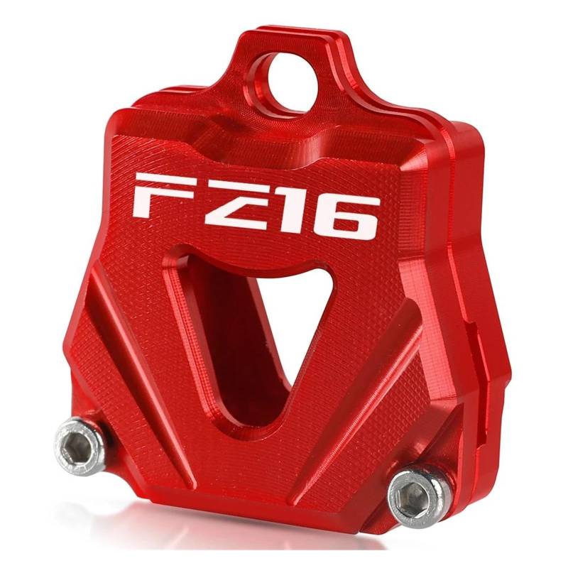 SchlüSselanhäNger Für YAM&AHA FZ16 FZ 16 2015-2016 Motorrad Schlüssel Abdeckung Schlüsselbund Schlüsselbund Shell Fall Schutz(Red) von CHANGBOY