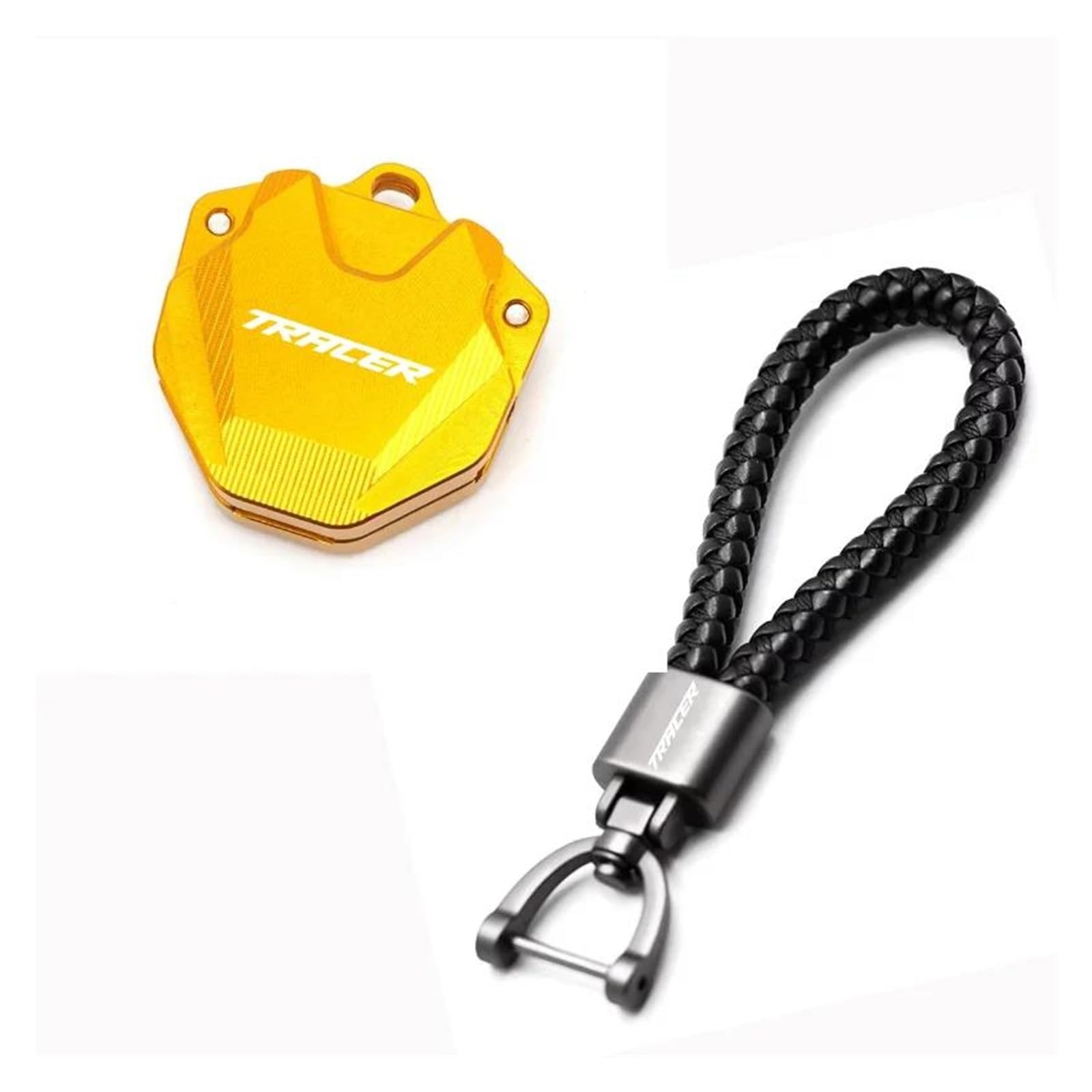 SchlüSselanhäNger Für YAM&AHA Tracer 7 9 900 700 GT MT07 MT09 2013-2022 2023 Motorrad Schlüssel Abdeckung Kappe Schlüssel Fall Shell(Gold2) von CHANGBOY