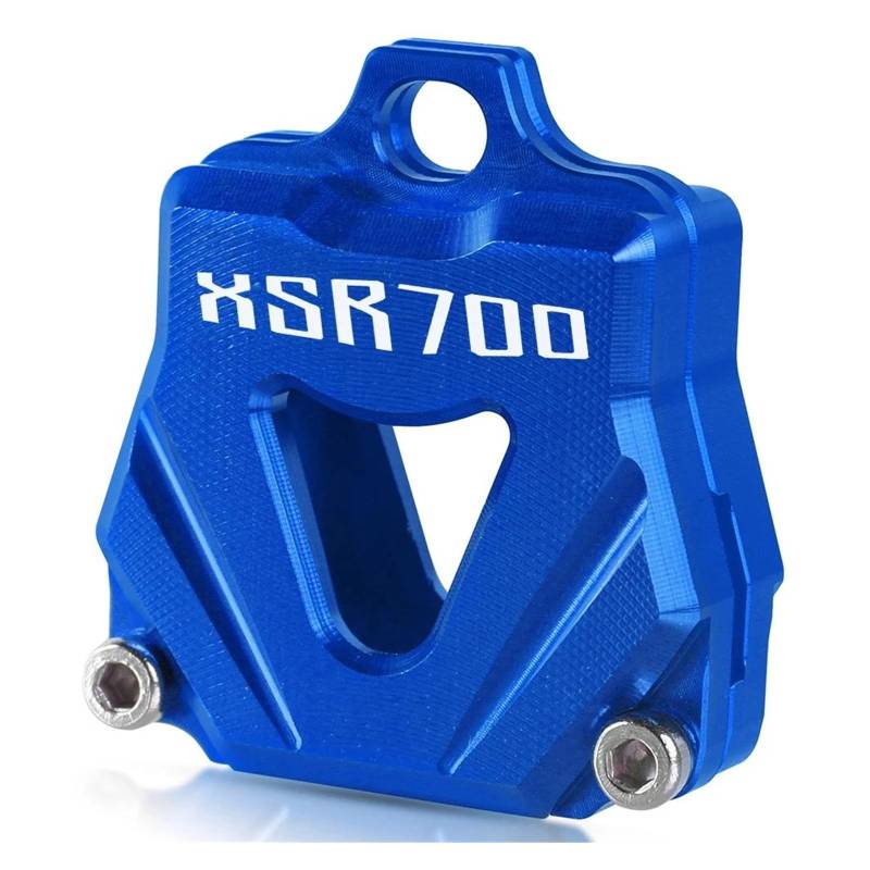 SchlüSselanhäNger Für YAM&AHA XSR700 XSR 700 2018 Motorrad Schlüssel Abdeckung Schlüsselbund Schlüsselbund Shell Fall Schutz(Blue) von CHANGBOY