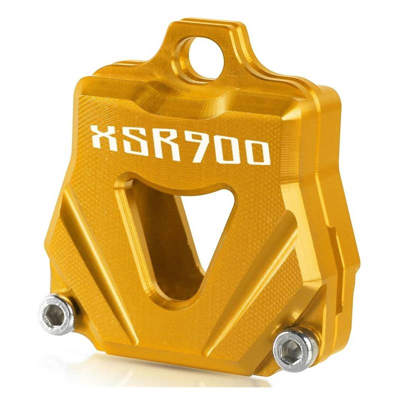 SchlüSselanhäNger Für YAM&AHA XSR900 XSR 900 2016-2018 2017 Motorrad Schlüssel Abdeckung Schlüsselbund Schlüsselbund Shell Fall Schutz(Gold) von CHANGBOY
