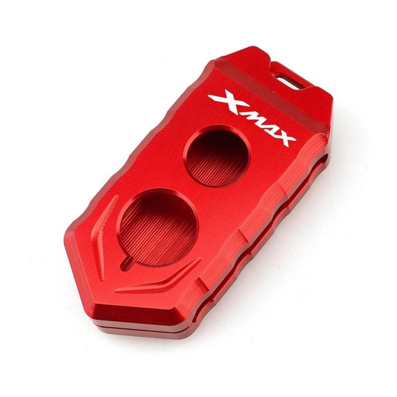 SchlüSselanhäNger Für YAM&AHA Xmax 300 125 250 400 2017-2020 Motorrad Schlüssel Abdeckung Shell Fall XMAX250 XMAX300 XMAX125 Schlüsselbund Schlüsselbund(Red) von CHANGBOY