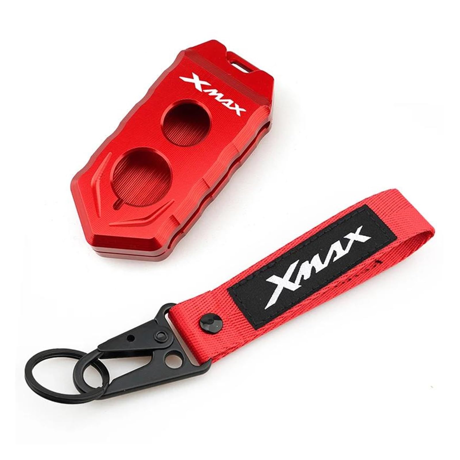SchlüSselanhäNger Für YAM&AHA Xmax 300 125 250 400 2017-2020 Motorrad Schlüssel Abdeckung Shell Fall XMAX250 XMAX300 XMAX125 Schlüsselbund Schlüsselbund(Red2) von CHANGBOY