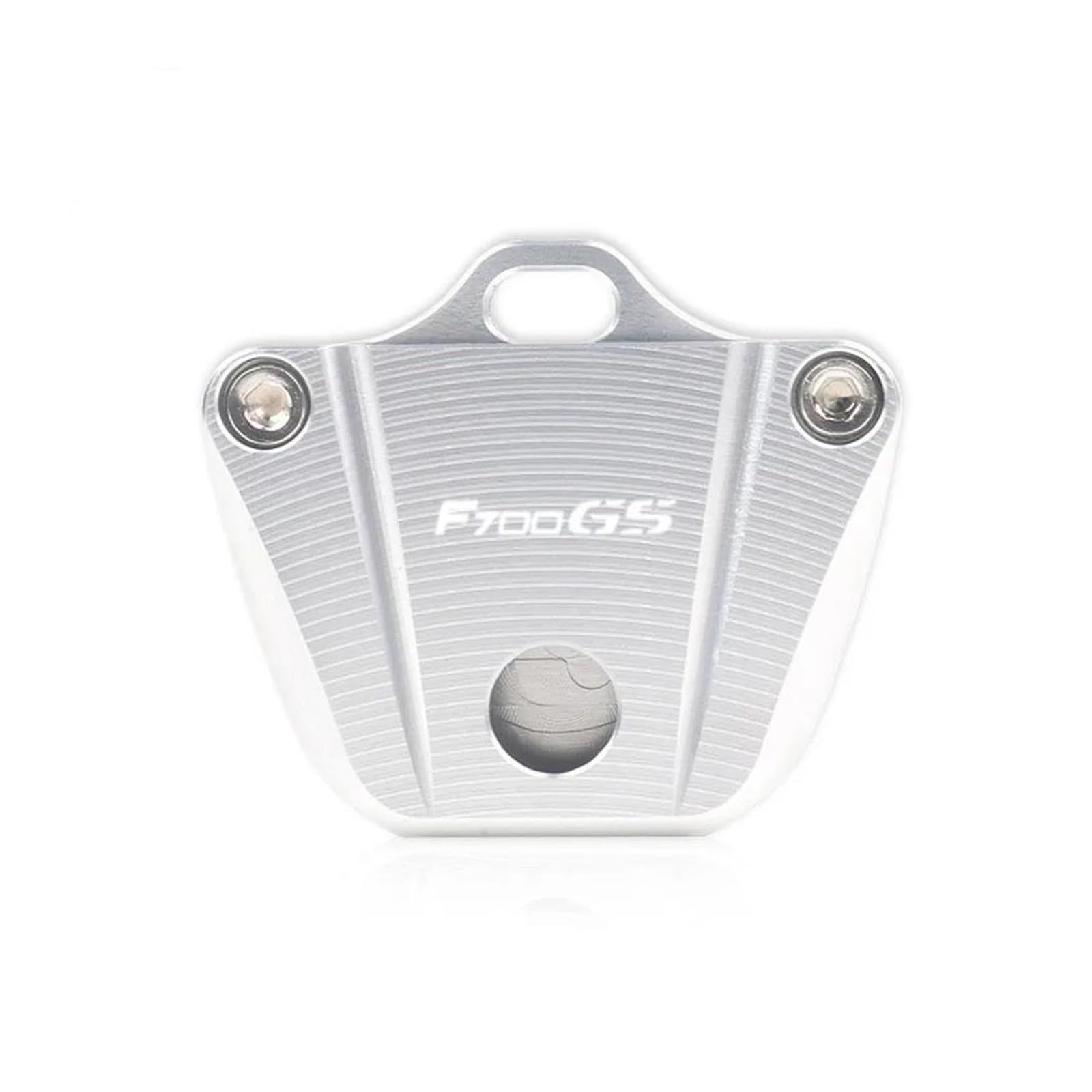 SchlüSselanhäNger Motorrad Schlüssel Abdeckung Fall Shell Schlüssel Fit Für F700GS F800GS F800R F700 GS F800 GS R(Silver) von CHANGBOY