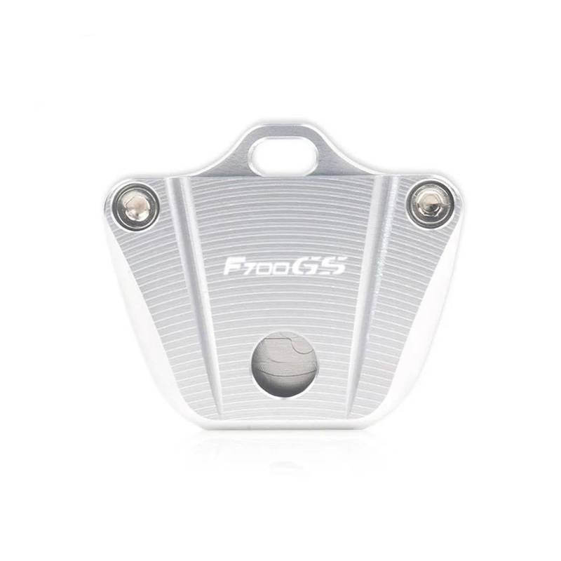 SchlüSselanhäNger Motorrad Schlüssel Abdeckung Fall Shell Schlüssel Fit Für F700GS F800GS F800R F700 GS F800 GS R(Silver) von CHANGBOY