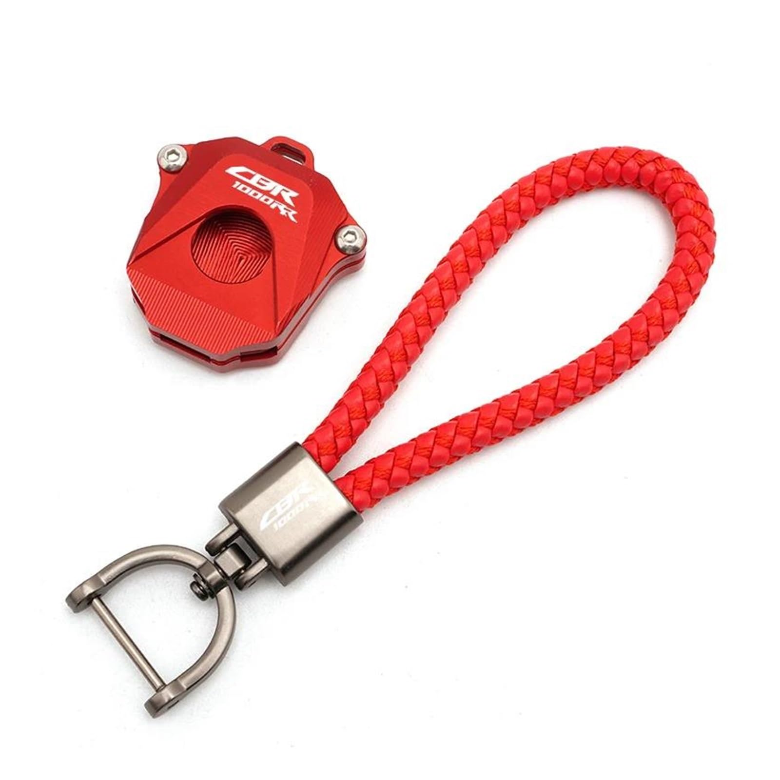SchlüSselanhäNger Motorrad Schlüssel Abdeckung Fall Shell Schlüssel Keychain Für H&ONDA CBR1000RR CBR 1000 RR CBR-1000RR 2008-2021(Red2) von CHANGBOY