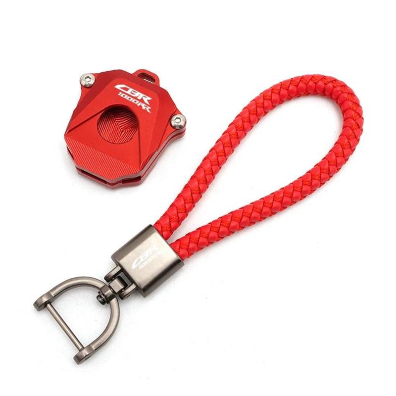 SchlüSselanhäNger Motorrad Schlüssel Abdeckung Fall Shell Schlüssel Keychain Für H&ONDA CBR1000RR CBR 1000 RR CBR-1000RR 2008-2021(Red2) von CHANGBOY