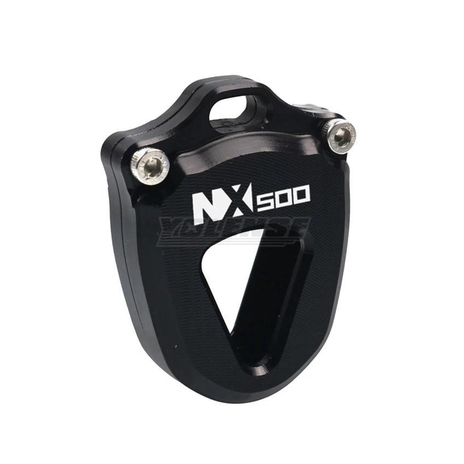 SchlüSselanhäNger Motorrad Schlüssel Abdeckung Fall Shell Schlüssel Schutz Für H&ONDA NX500 NX 500 2023-2025(Black) von CHANGBOY